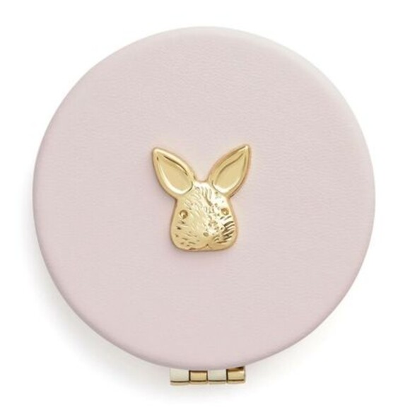 ♡ Olivia Burton ♡ Bunny Compact Mirror - Blossom & Gold - Picture 8 of 9